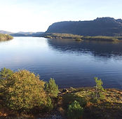 Ferienhausgebiet Barlind am Eikefjord, Norwegen