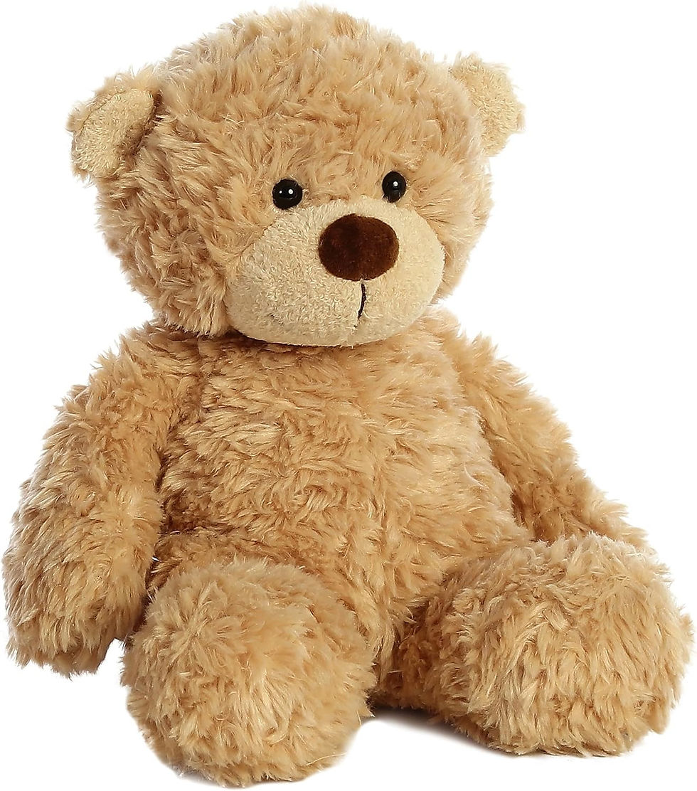 Thumbnail: Stuffed Animal - Perfect for Kids, Adults, Birthdays - Tan 10 Inches