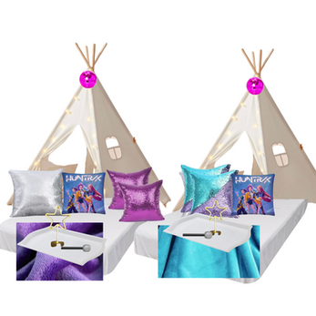 K pop demon hunters teepee sleepover tent party