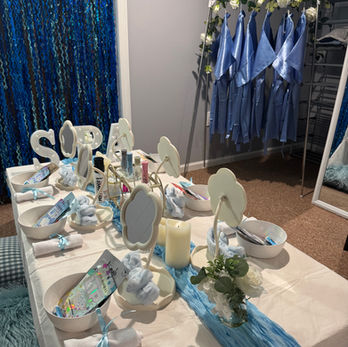 glam party princess party spa party