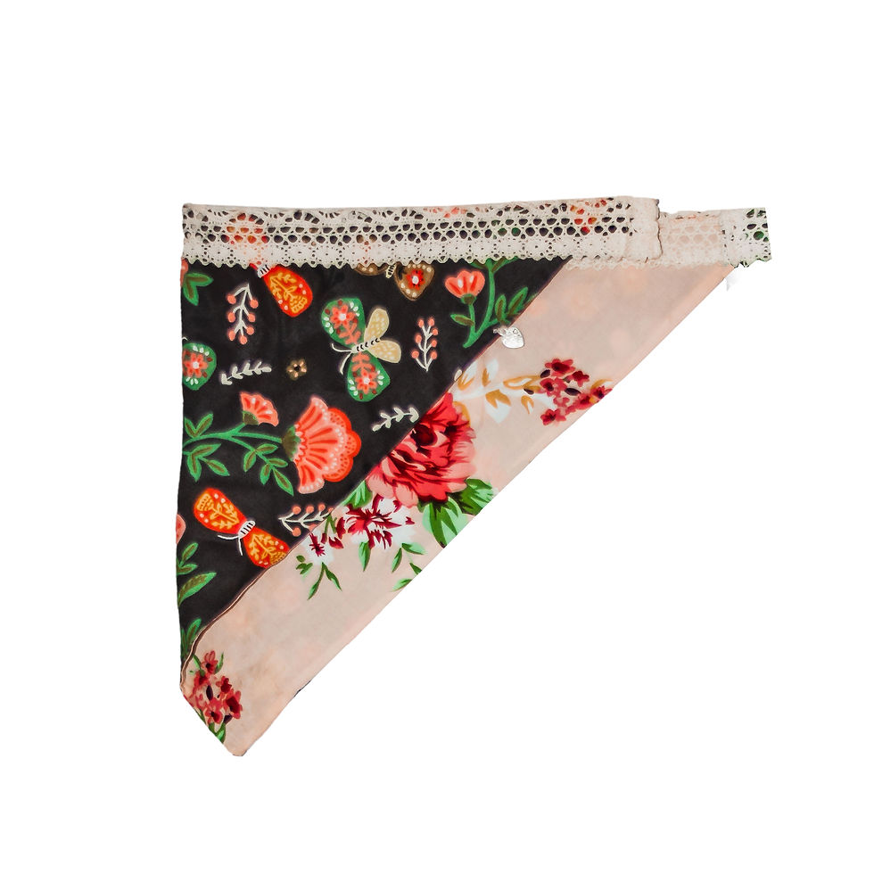 Thumbnail: Reversible Dog Bandana - Summer that's always with you