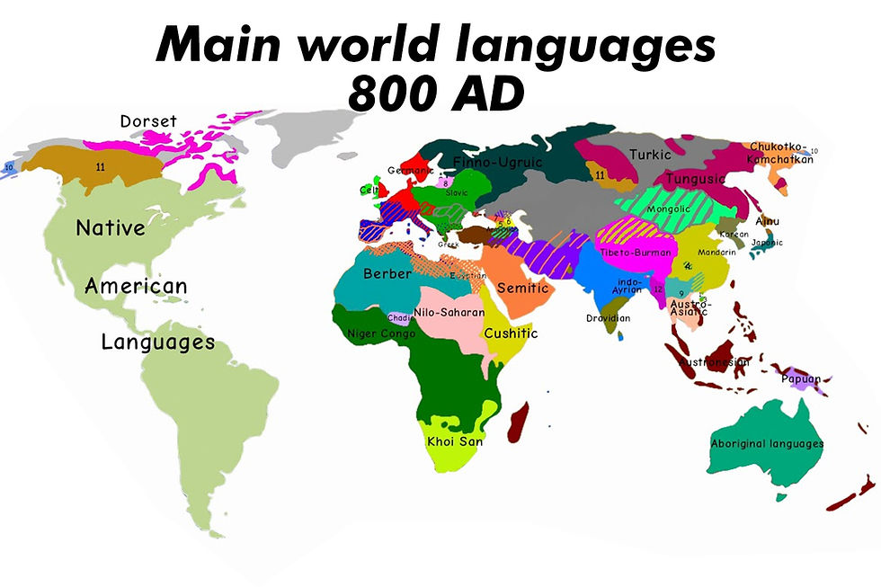 In order to communicate with each other, the origin of language was the essential part. 7151 languages are spoken today, but just 23 languages account for more than half the world's population.