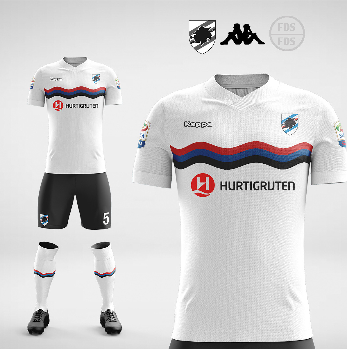 sampdoria away kit