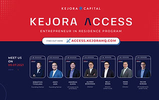 Kejora Access: Entrepreneur in Residence Program