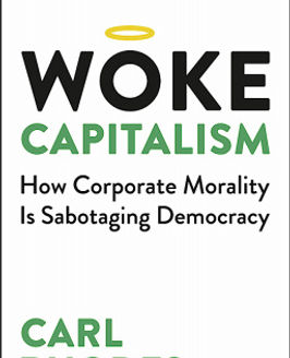 Cover page for book "WOKE CAPITALISM" by Carl Rhodes