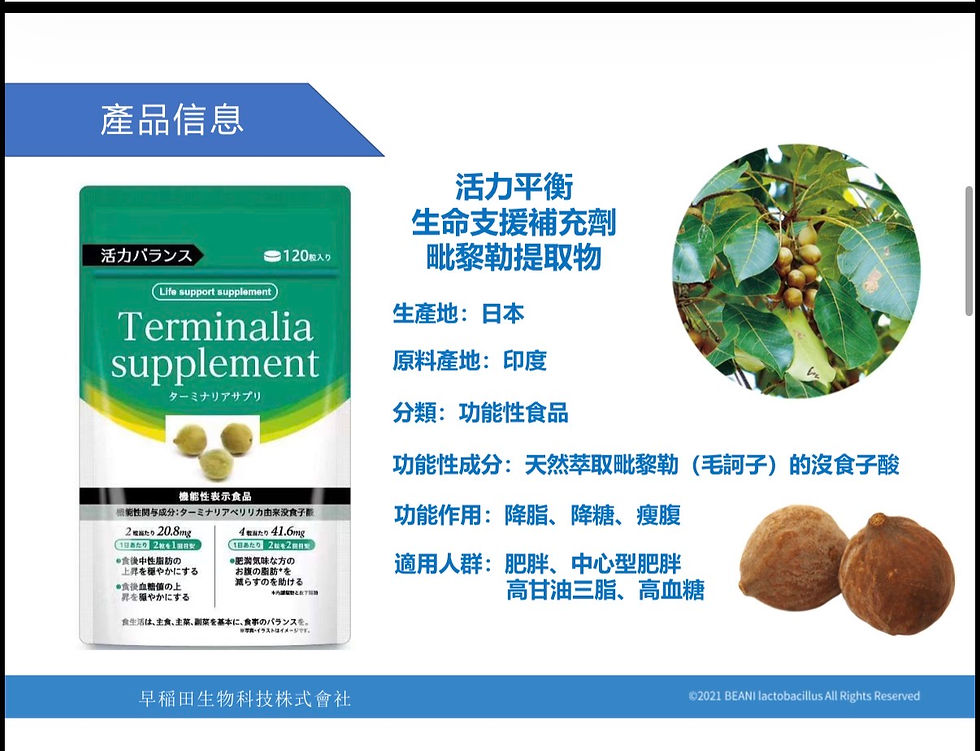 Thumbnail: Life Support Supplement 早稻田生物科技 - Terminalia Supplement
