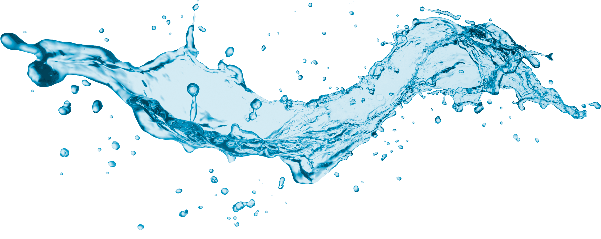 caricatura de agua cayendo