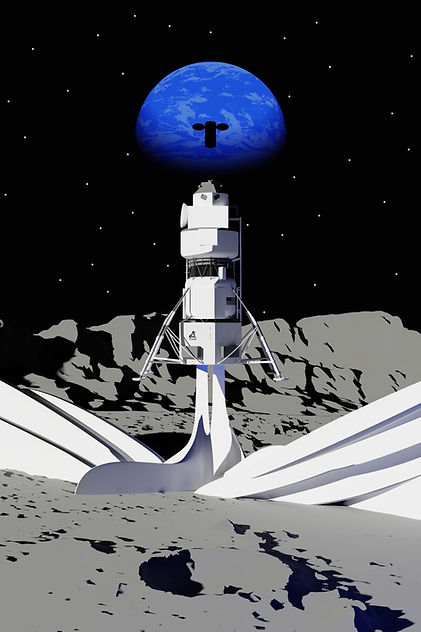 Blue Origin Commemorative Poster