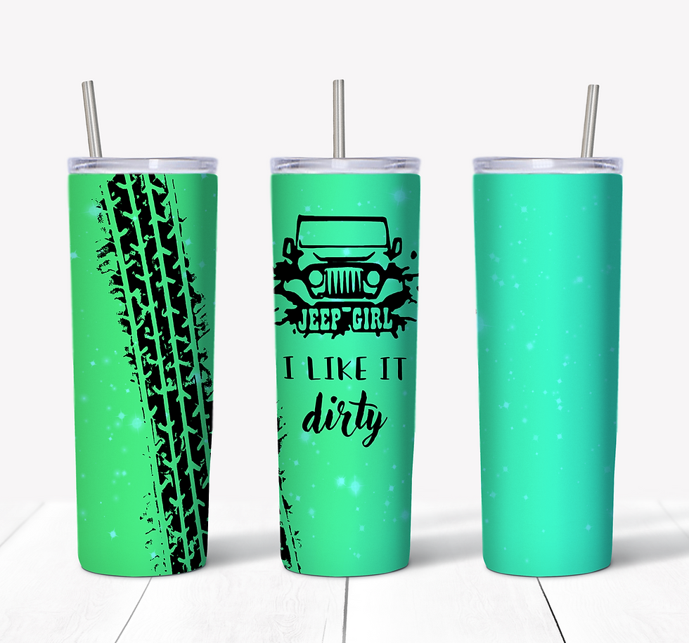 I Like It Dirty - Green Blue