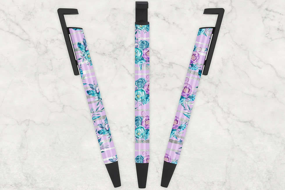 Purple and Blue Flowers