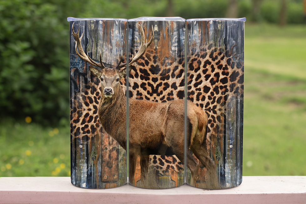 Deer With Leopard Print