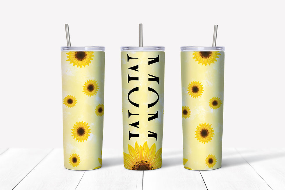 Thumbnail: Customizable Mom Watercolor Sunflower