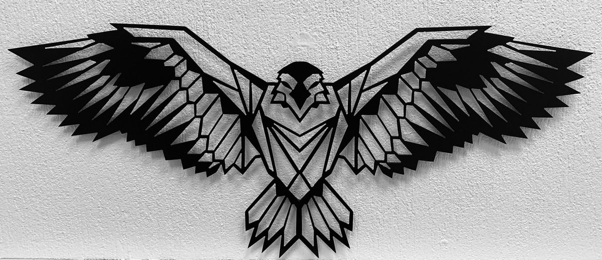 Wanddeko Milan Vogel Metallverarbeitung Brinkmann