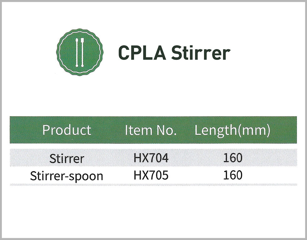 Thumbnail: CPLA Cutlery / Stirrer