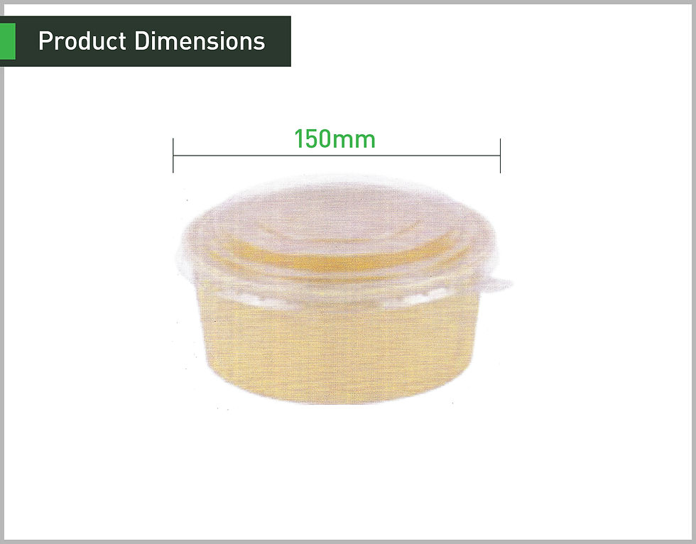 Thumbnail: Round Paper Bowl Lid PET