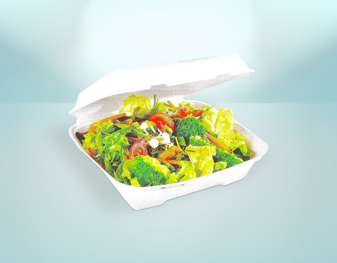 Full Meal Hinged Containers (B026 / B025)