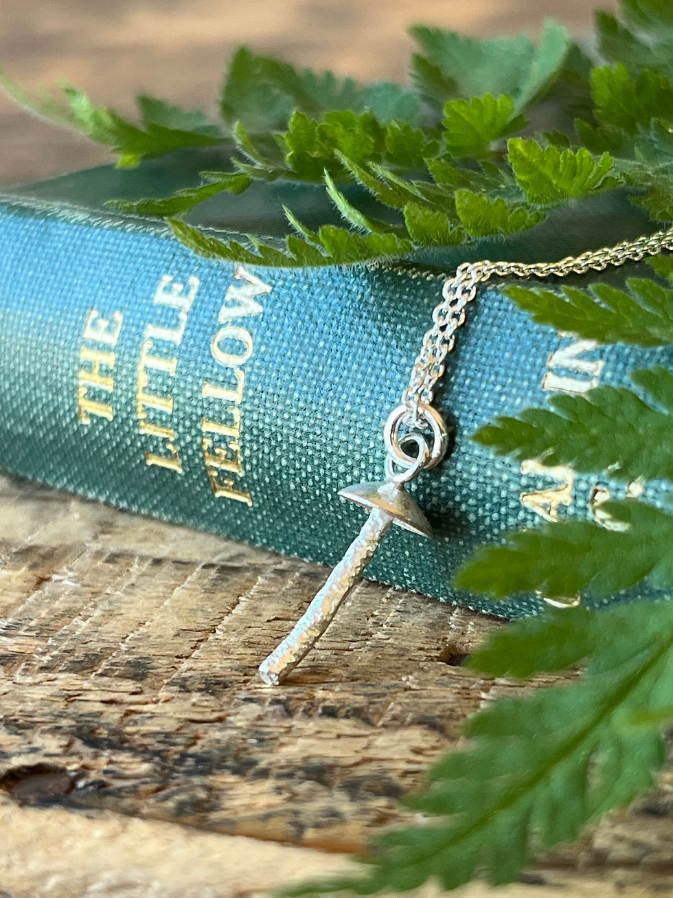 Thumbnail: Mushroom necklace 