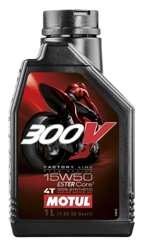HUILE MOTEUR MOTUL 300V FACTORY LINE ROAD RACING 4T - 15W50 1L MOTOLUX
