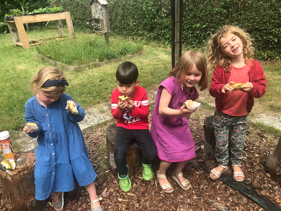 BVA juf Dominique - We bakken cake voor de koning