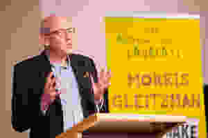 Morris Gleitzman at the launch of his campaign (Photo: Joy Lai, State Library of NSW)
