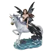 Fée et chevaux