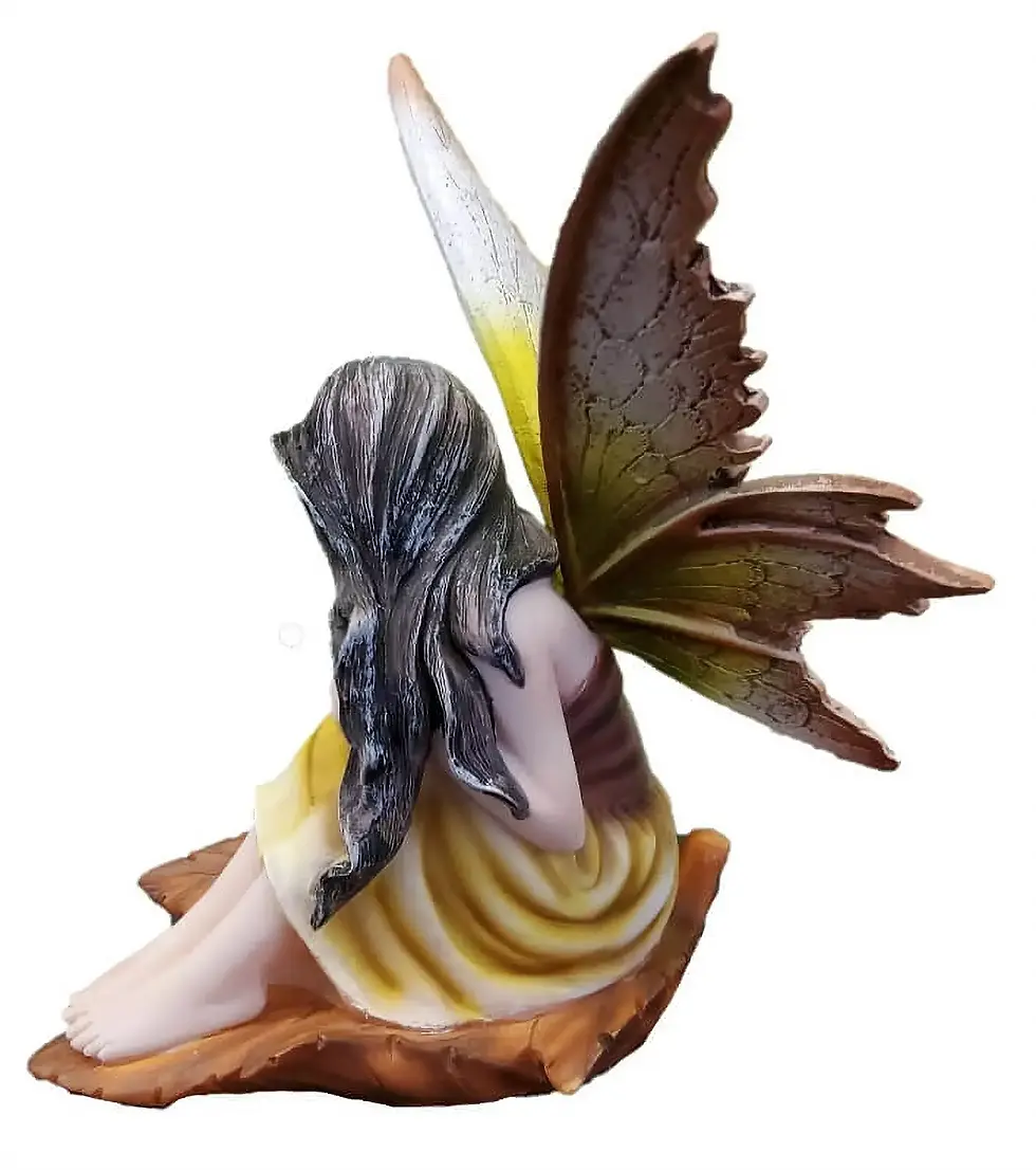 Miniaturbild: figurine de fée nature assise