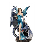 Fée et dragon