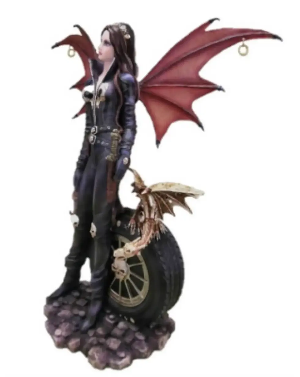 Miniatura: Fée dark et dragon Figurine ZARA