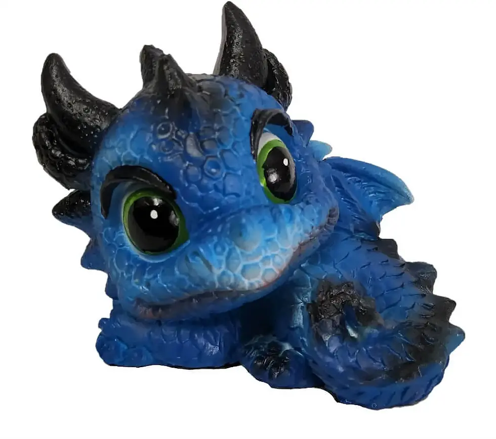 Dragon Blue Mini Figurine
