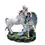 Miniature : Fée ange et licorne Figurine Courtne