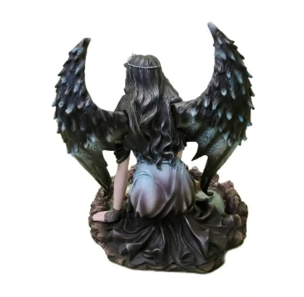 Miniature : Fée ange noir Liliael