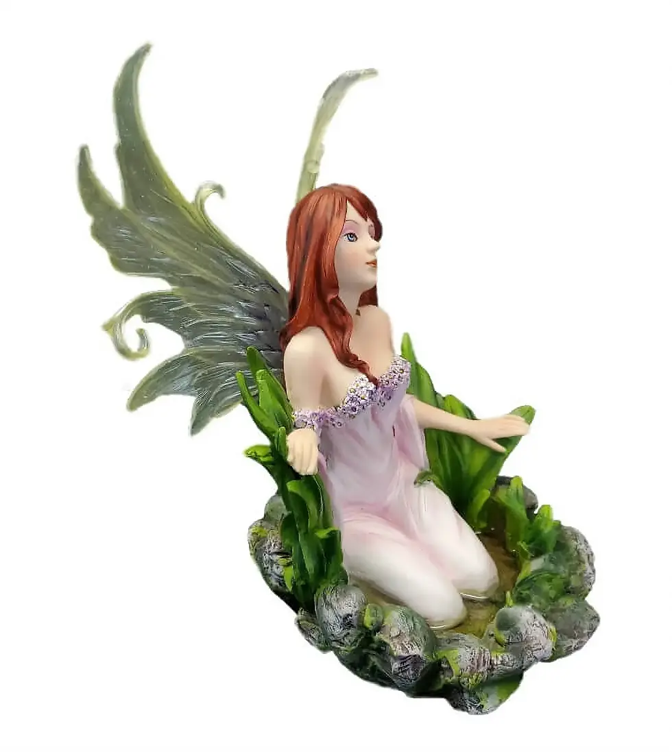 Miniature : Figurine de petite fée nature Elianne