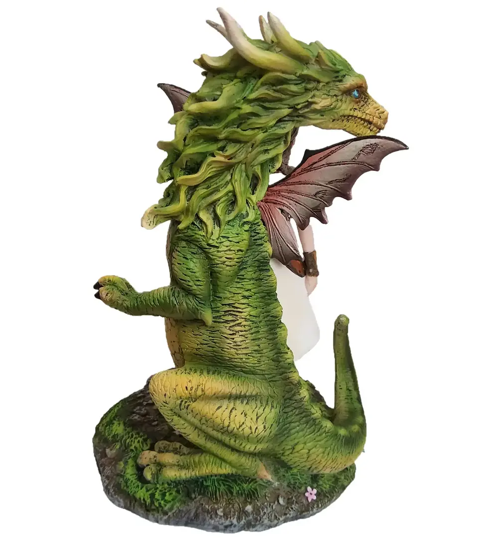 Miniatura: Figurine petite fée et dragon