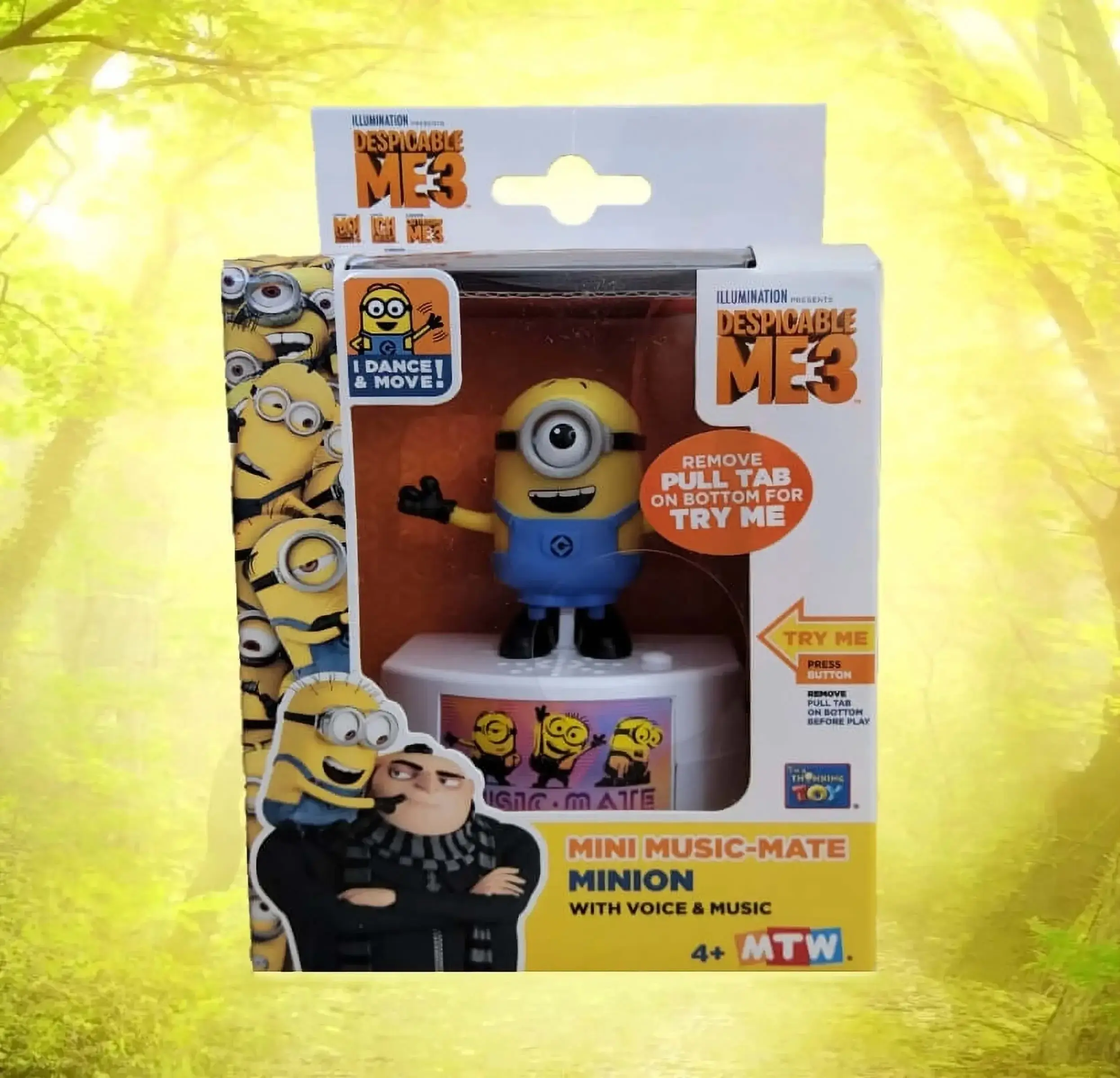 Boîte à musique les Minions Stuart (voix+musique)