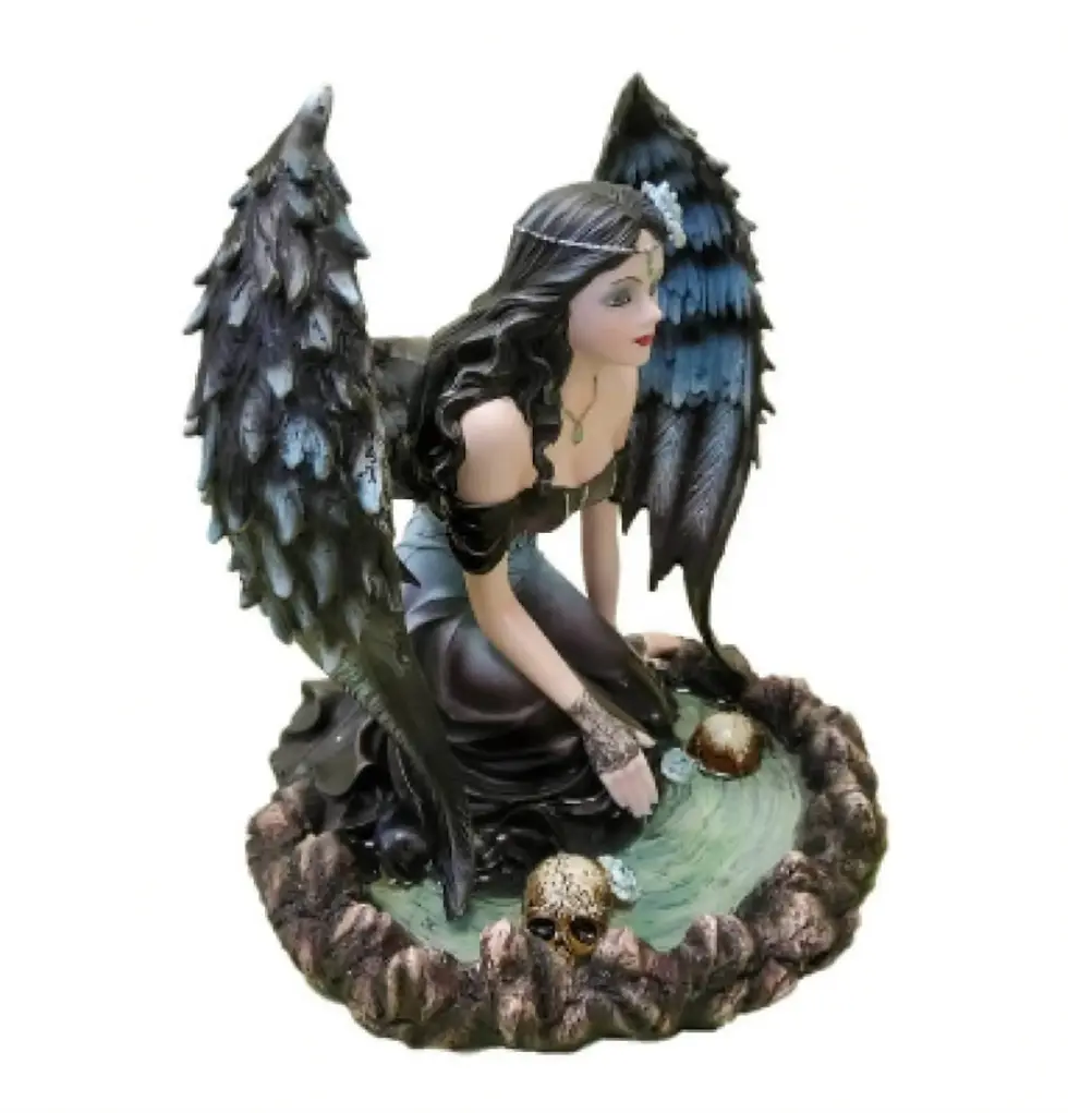 Miniature : Fée ange noir Liliael
