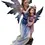 Miniature : Fée et enfant Figurine ACCIUANTA et petite fée Luna