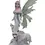 Miniature : Fée et deux loups blancs Figurine Victoria