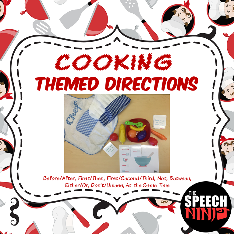 Have a Following Directions Picnic in Speech!