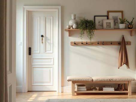 Cozy Up Your Entryway with a DIY Organizer and Bluetooth Speaker Station