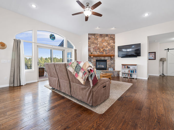 Open concept living room