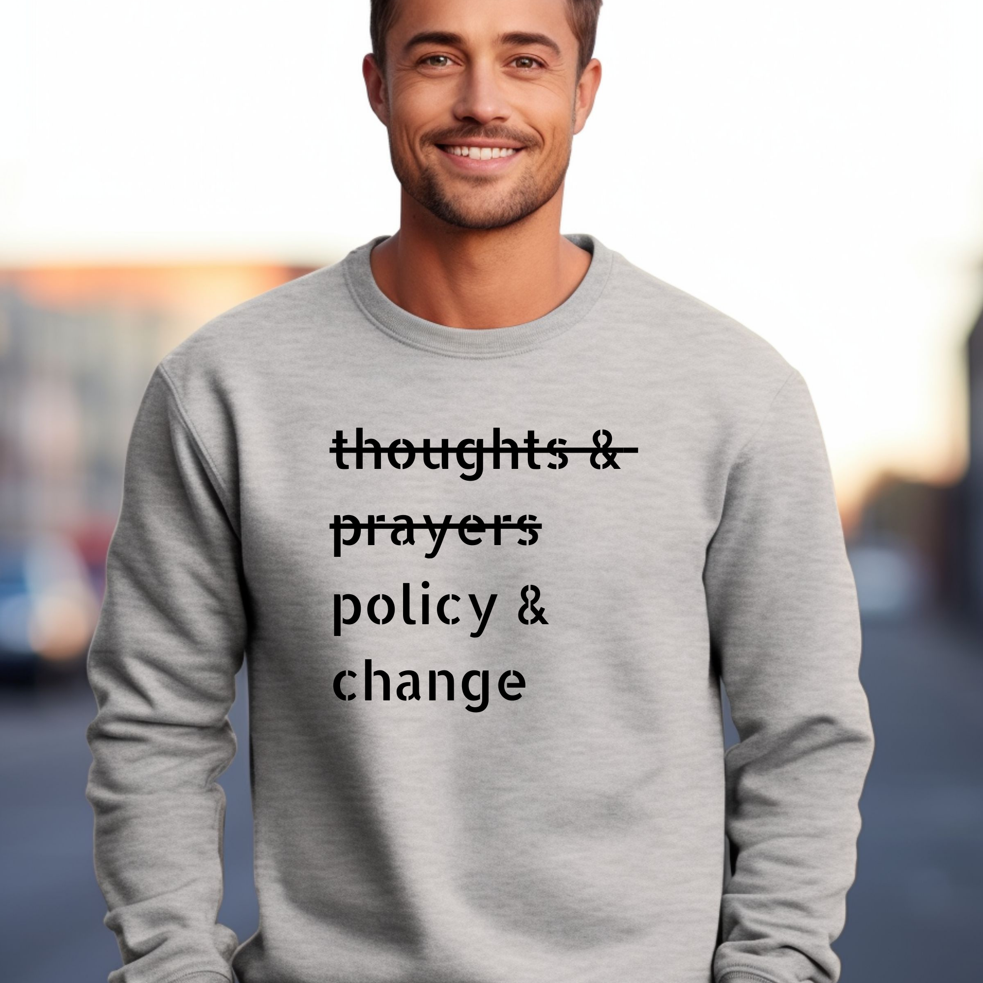 Thoughts and Prayers Crewneck