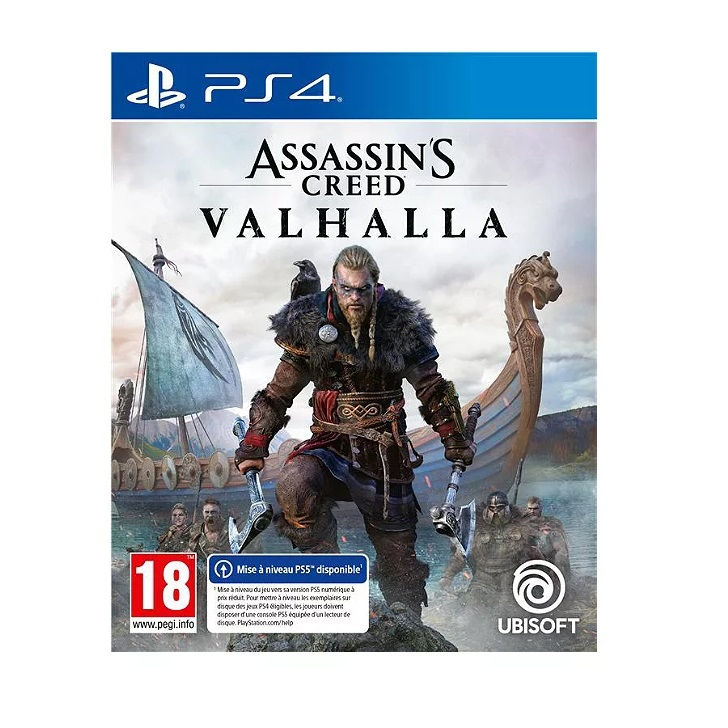 Jeu Assassin's Creed Valhalla sur Playstation 4 (PS5) ou Xbox One