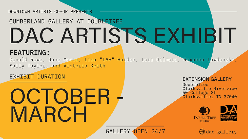 DAC Artists Exhibit at Doubletree Hotel
