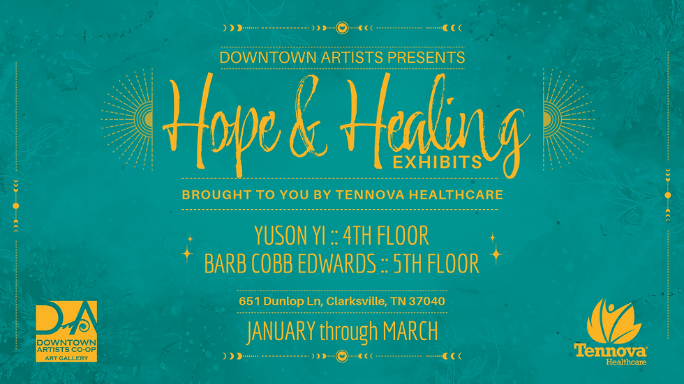 DAC Artists Exhibit at Tennova Healthcare
