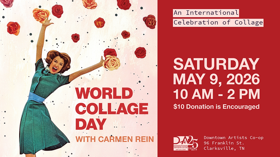 '26 World Collage Day & Collage Techniques Workshop