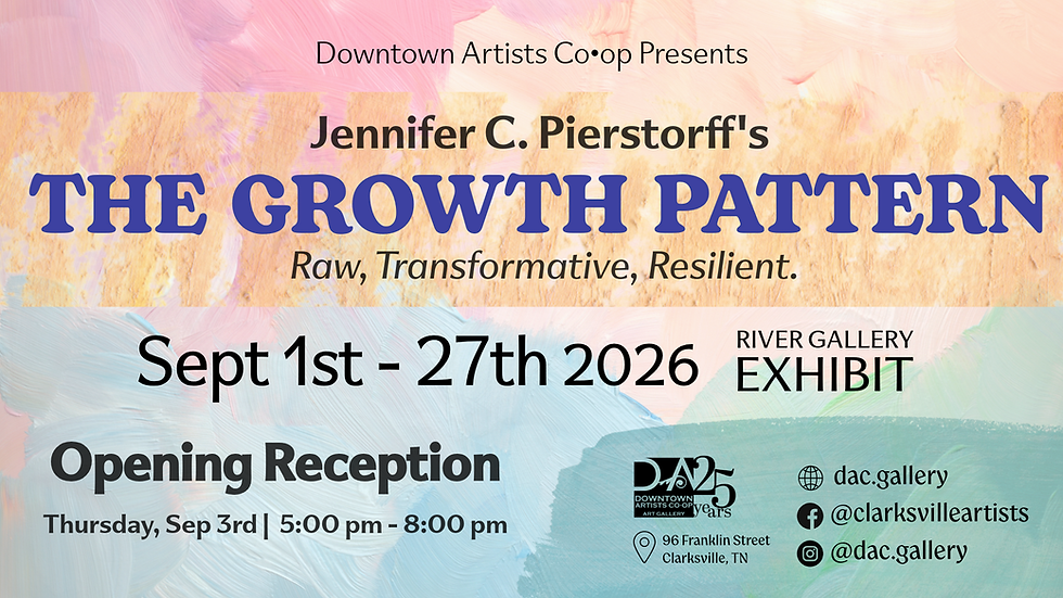 Jennifer Pierstorff's The Growth Pattern Exhibit
