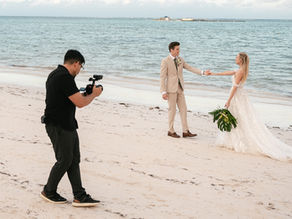 Wedding ceremony at a beach venue in Punta Cana Dominican Republic
