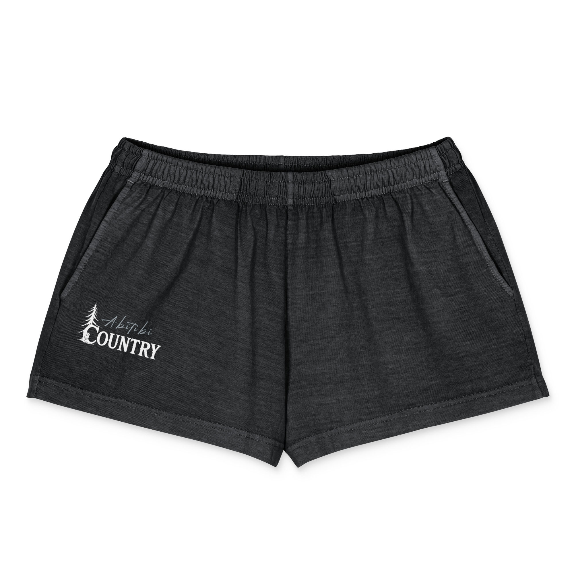 Women's garment-dyed shorts