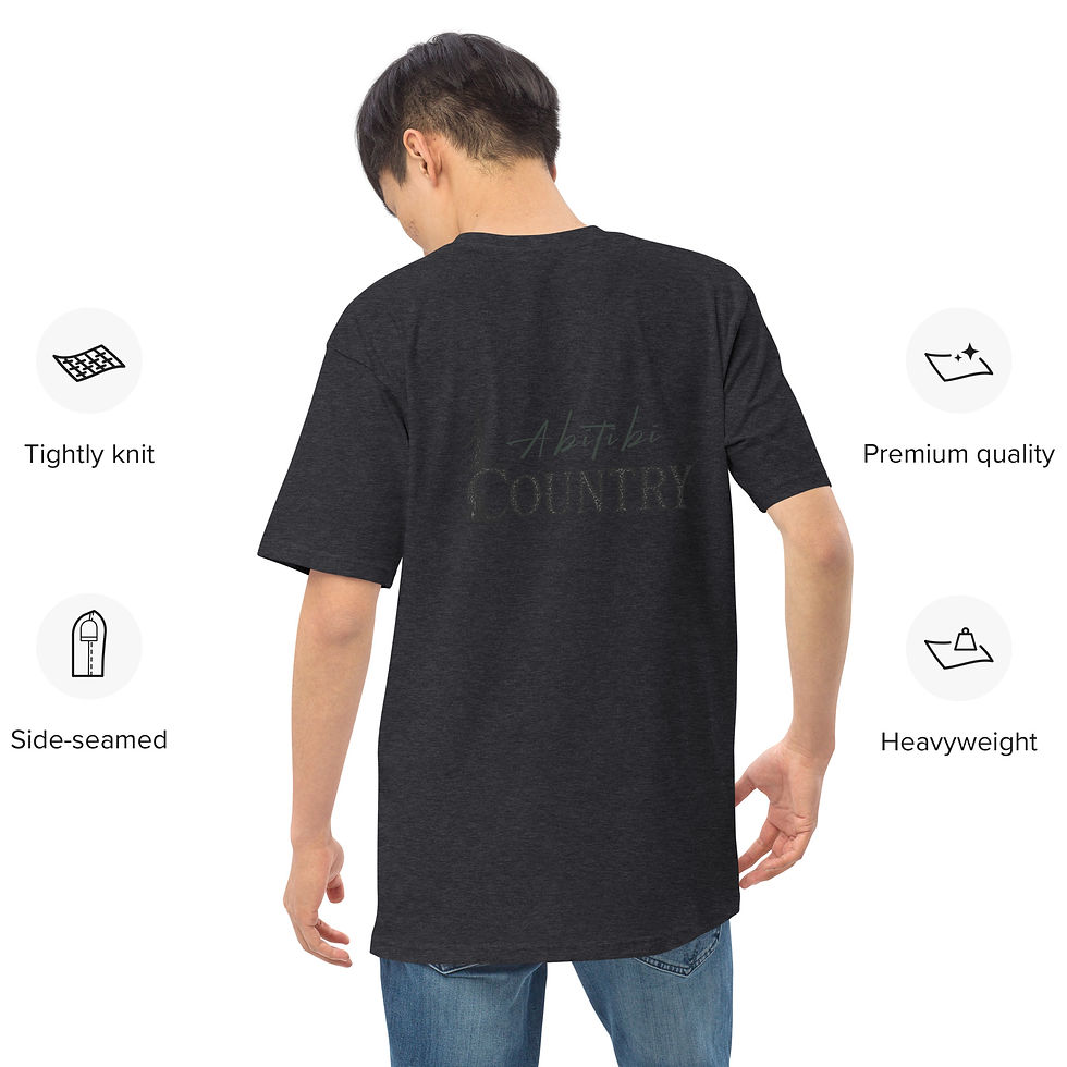 Miniature : Men’s premium heavyweight tee