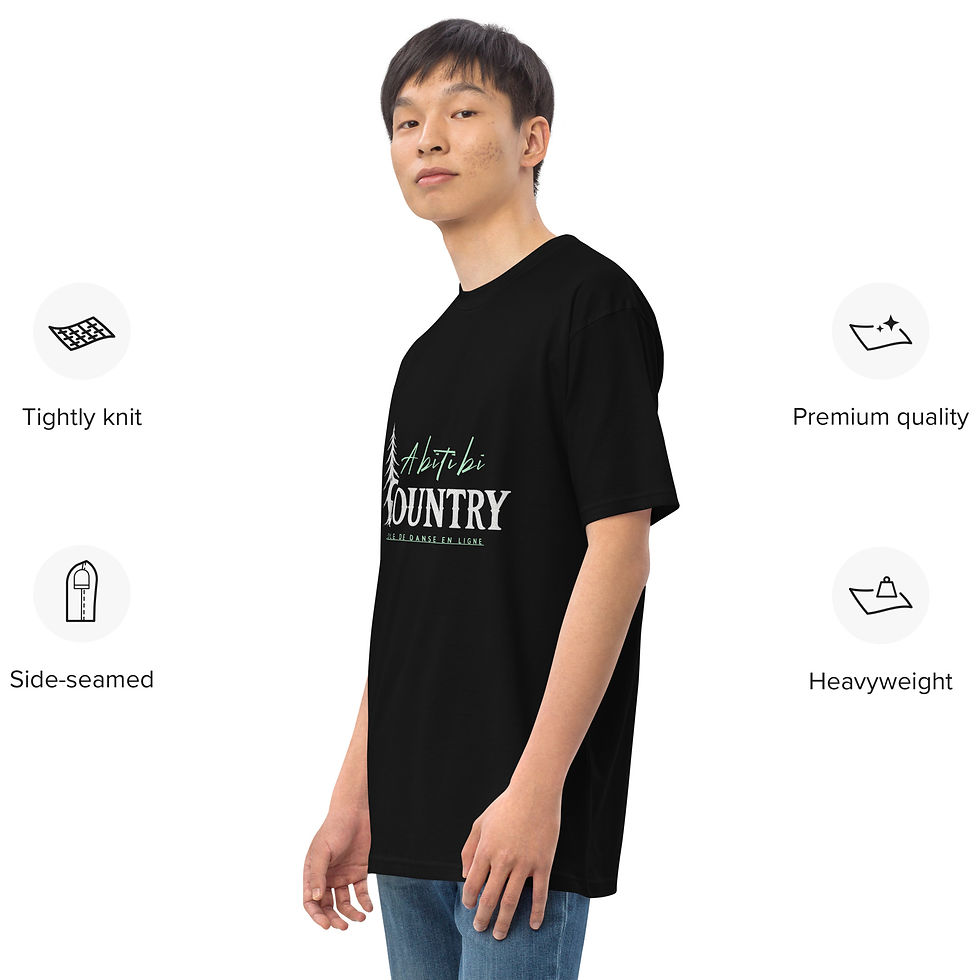 Miniature : Men’s premium heavyweight tee